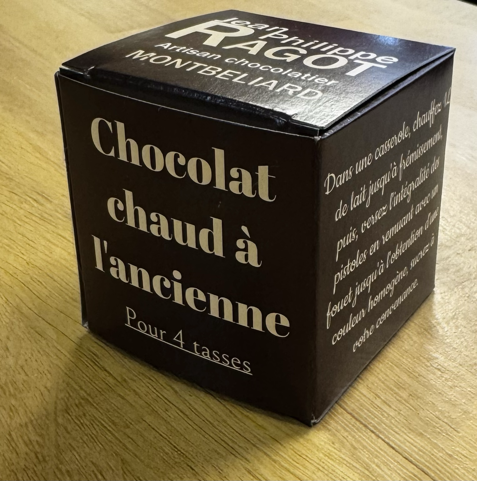 Notre chocolat chaud à l'ancienne